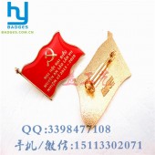 金屬中國(guó)國(guó)旗徽章、胸章、廠家直銷 大量生產(chǎn)