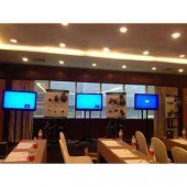 合肥展會展覽品牌4K電視機(jī)租賃 供支架視頻線
